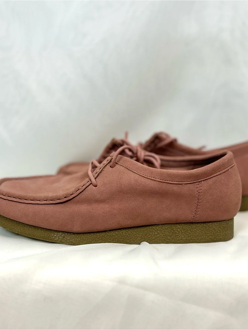 New St Johns Bay Women’s Rose Suede Memory Foam Insole Loafers / size 7